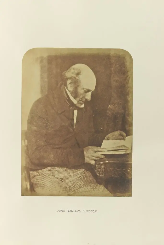 Liston worked long before anesthesia was introduced to the world of medicine (Sepia Times/Universal Images Group via Getty Images)