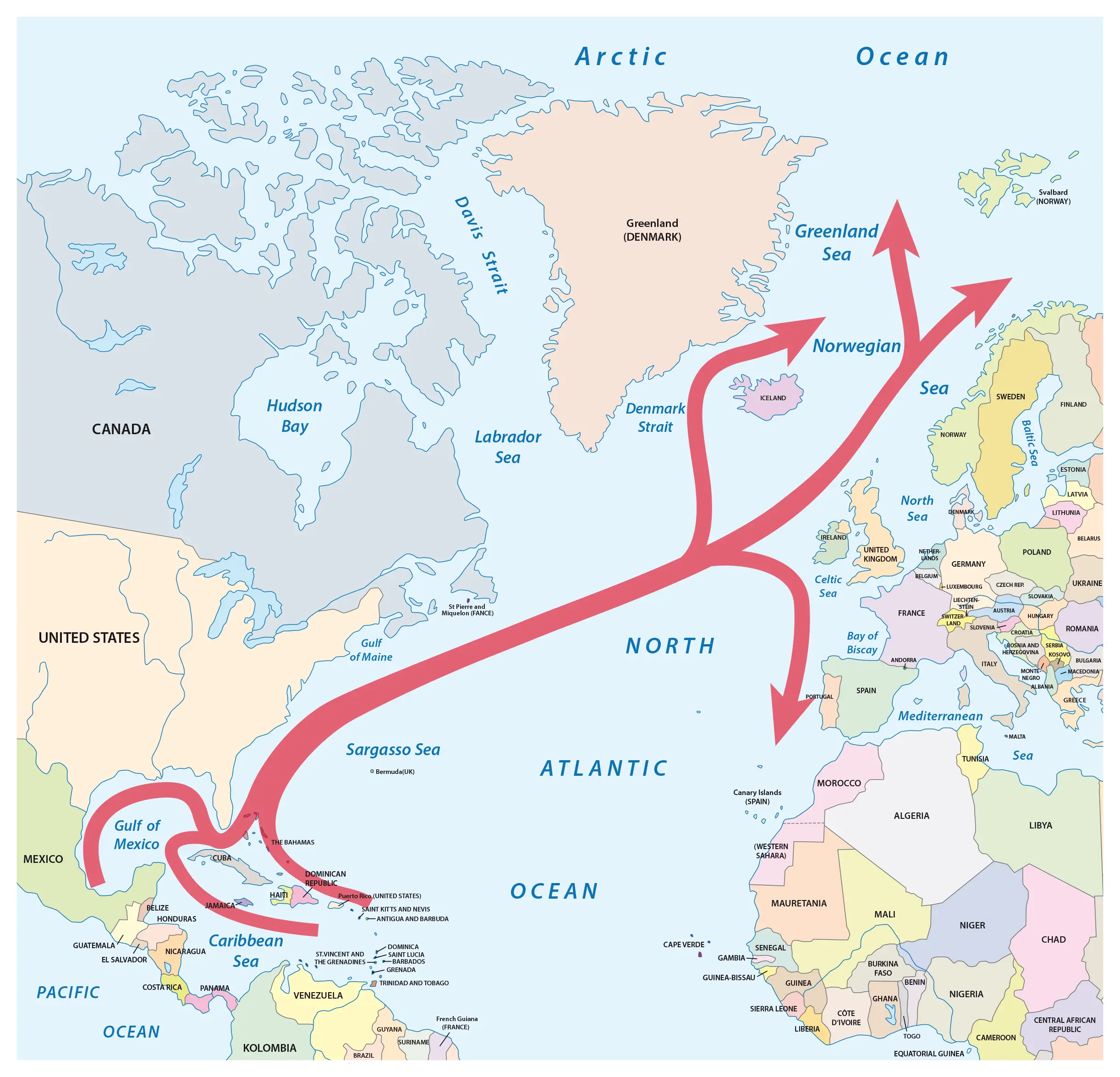 The Gulf Stream is an important part of keeping the oceans moving (Rainer Lesniewski / Getty)