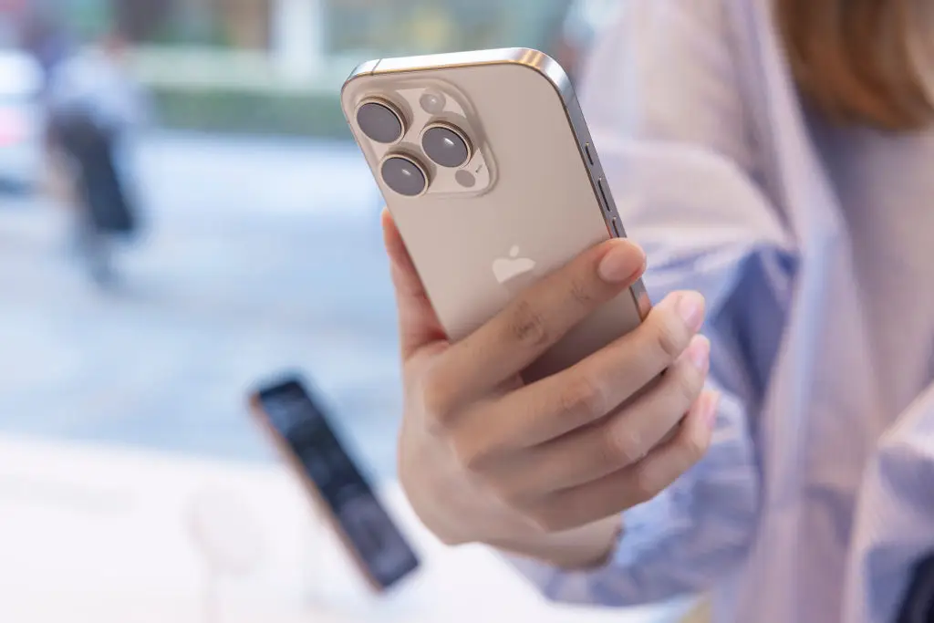 You can no longer purchase the iPhone 16 Pro and iPhone 16 Pro Max through Apple directly (Stanislav Kogiku/SOPA Images/LightRocket via Getty Images)