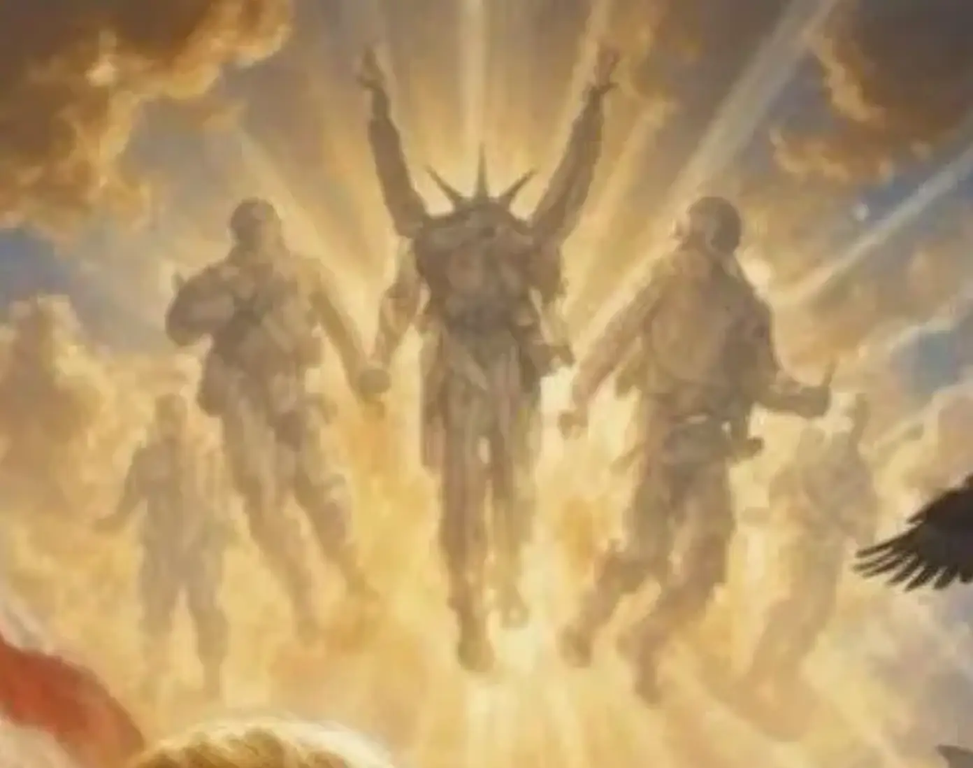 There has been speculation as to what these figures could mean (Truth Social/@realDonaldTrump)