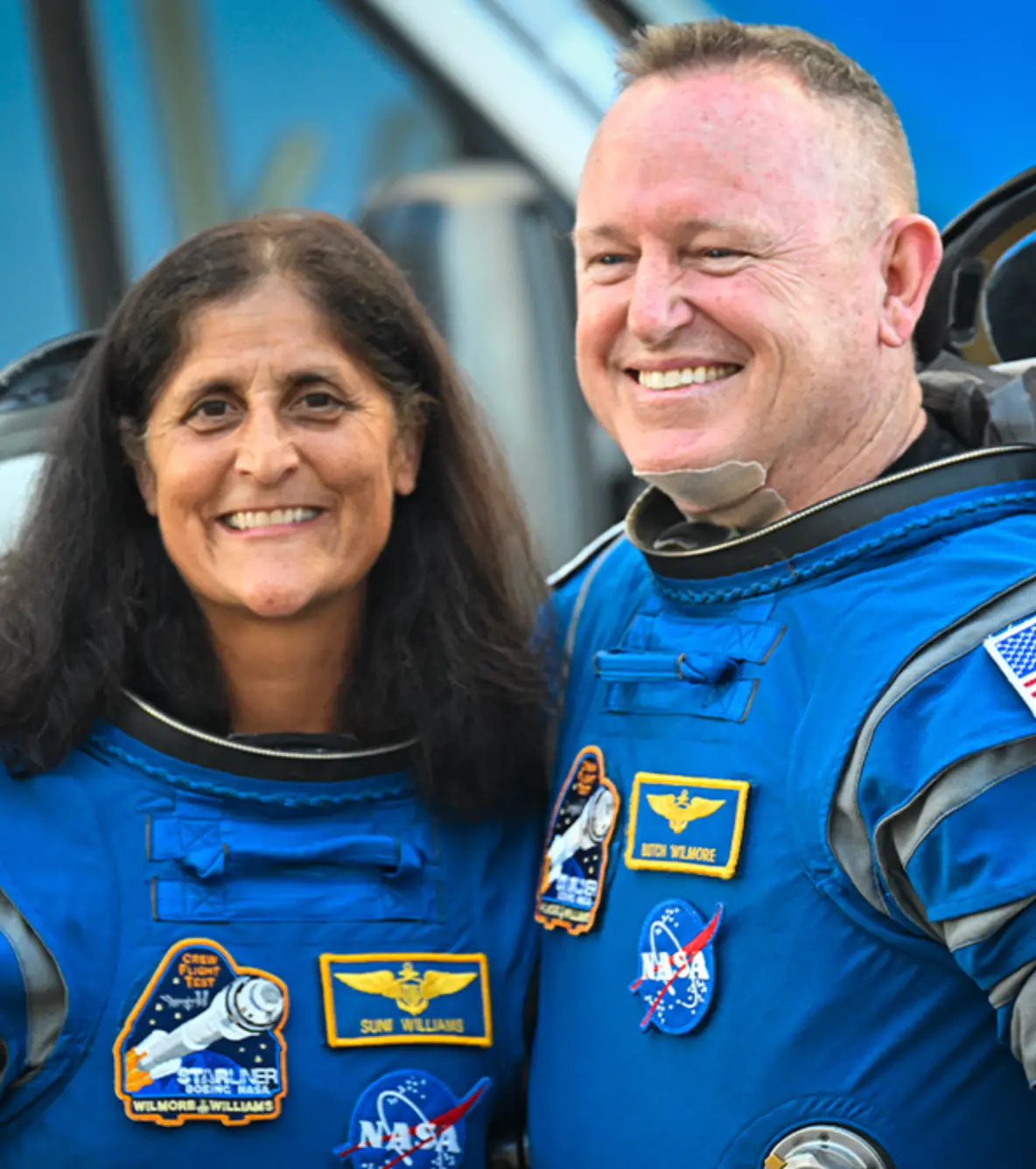 Astronauts Sunita Williams and Butch Wilmore are currently 'stranded in space'. (MIGUEL J. RODRIGUEZ CARRILLO/Contributor/Getty)