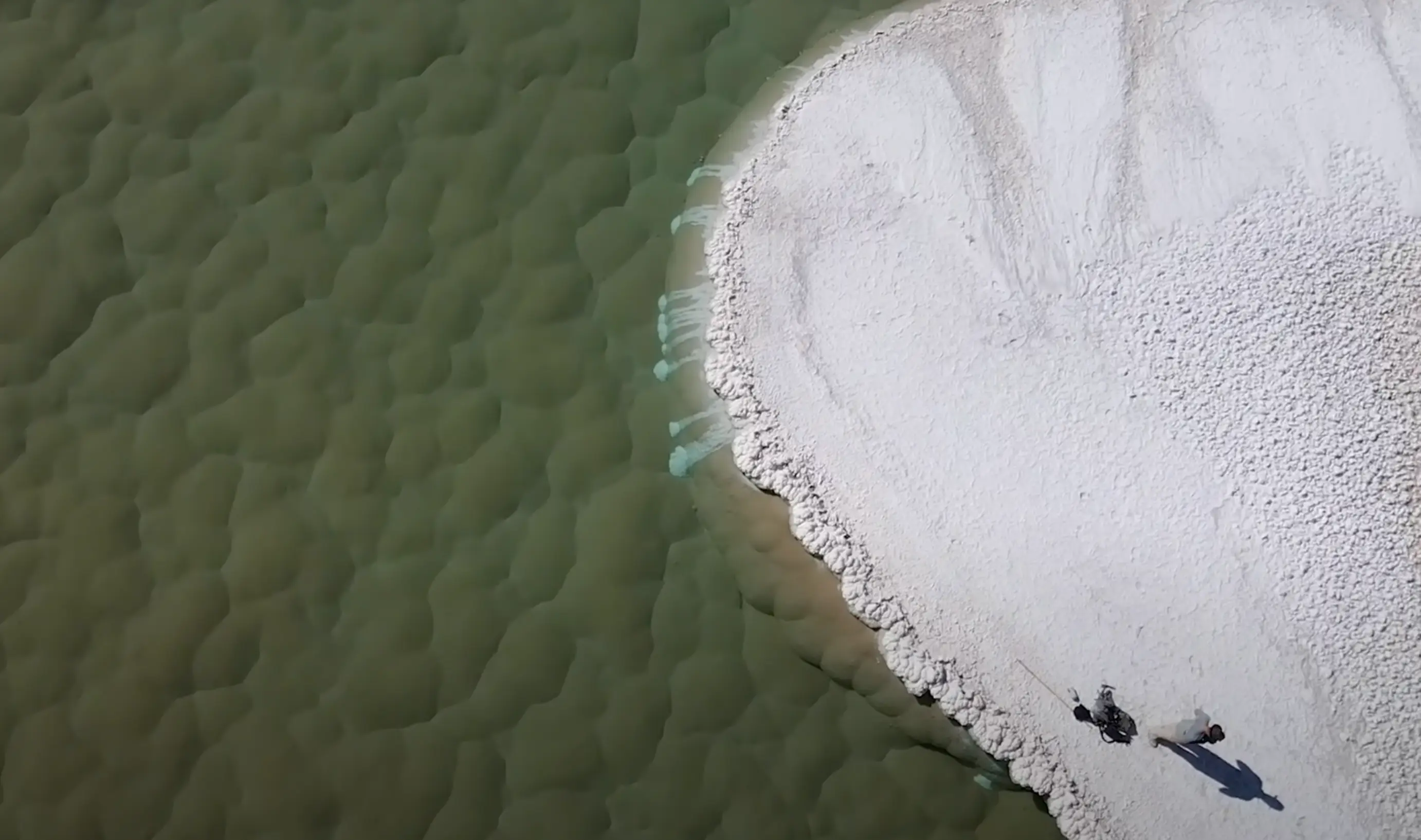 The ancient rocks can only survive in a rare environment (Brian Hynek/University of Colorado Boulder)