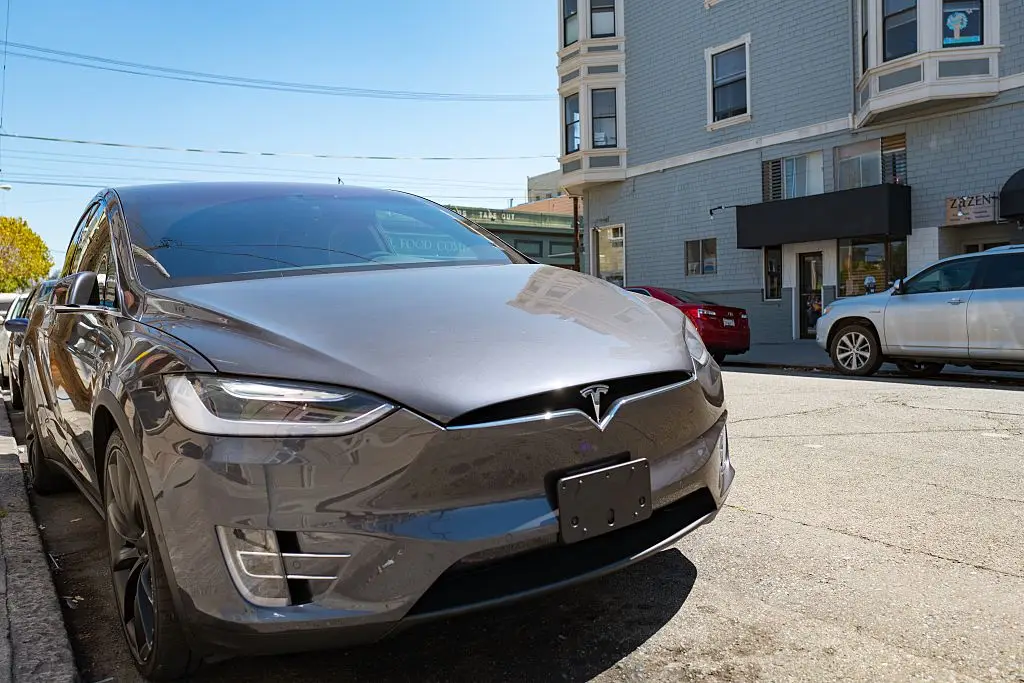 A Tesla Model X in San Franciso (Getty Images)