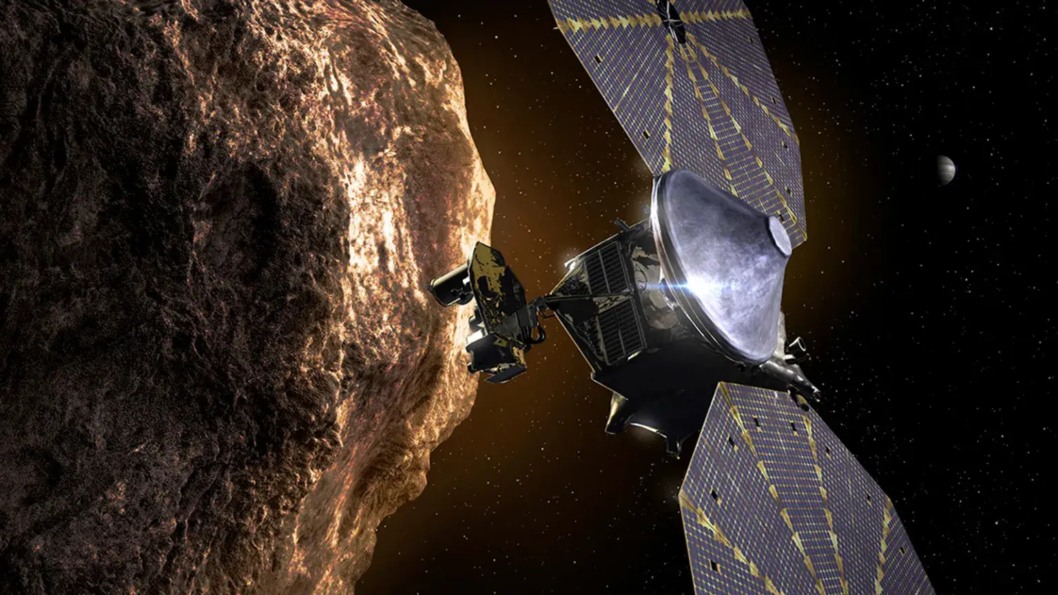 NASA's Lucy spacecraft could help discover and analyze some of space's oldest asteroids (NASA)