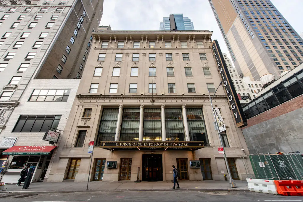 Three men have been arrested after a group of 31 people broke into the New York Church of Scientology (Roy Rochlin/Getty Images)