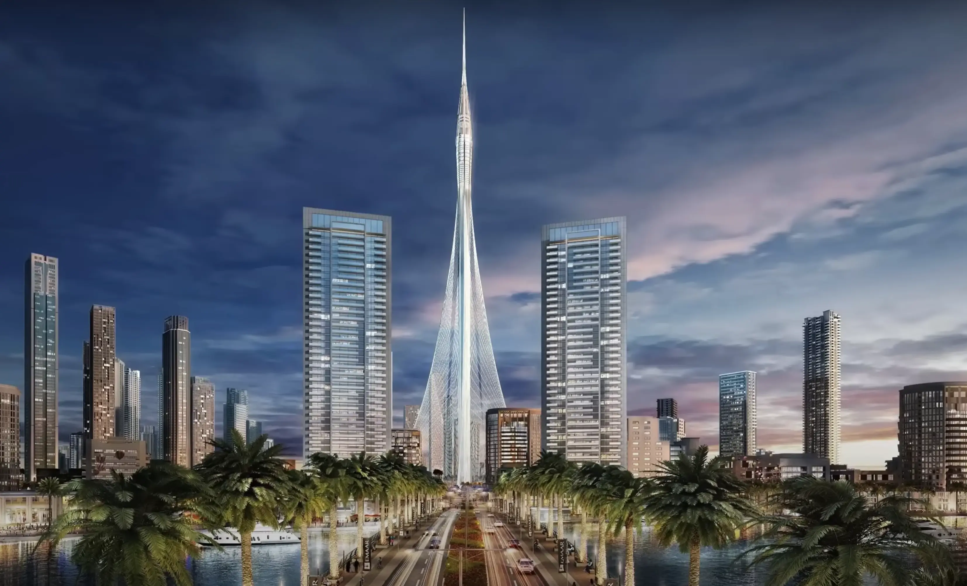 In 2024, Emaar announced plans to revisit the Dubai Creek Tower Project.  (Bright Sun Films/YouTube)