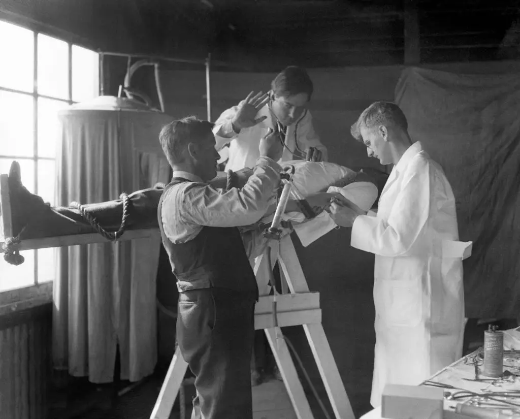 Cornish wanted to try his method on a human, but was blocked by the state of California (Bettmann Archive / Getty Images)