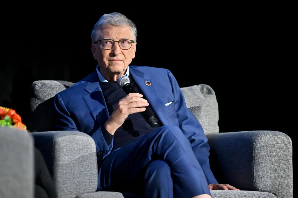 Bill Gates shared what he talked about with President Trump during a three hour long dinner (Roy Rochlin/Getty Images for Netflix)