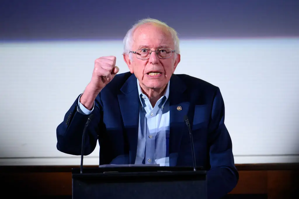 Bernie Sanders has proposed a bill that would reduce the overtime threshold from 40 hours to 32 hours (Joe Maher/Getty Images For Fane)