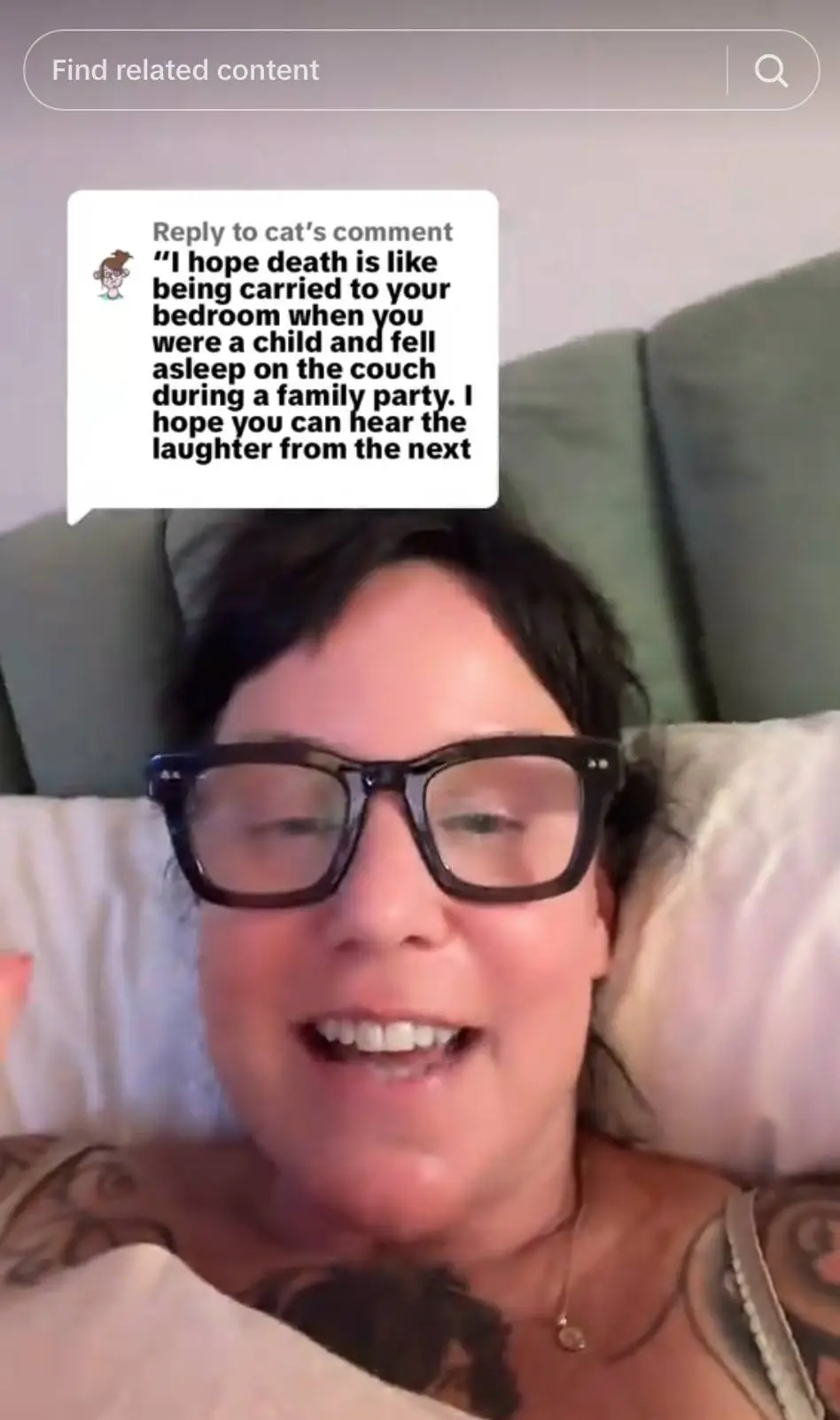 Luna has been charting her story on social media (TikTok / Rebecca Luna)