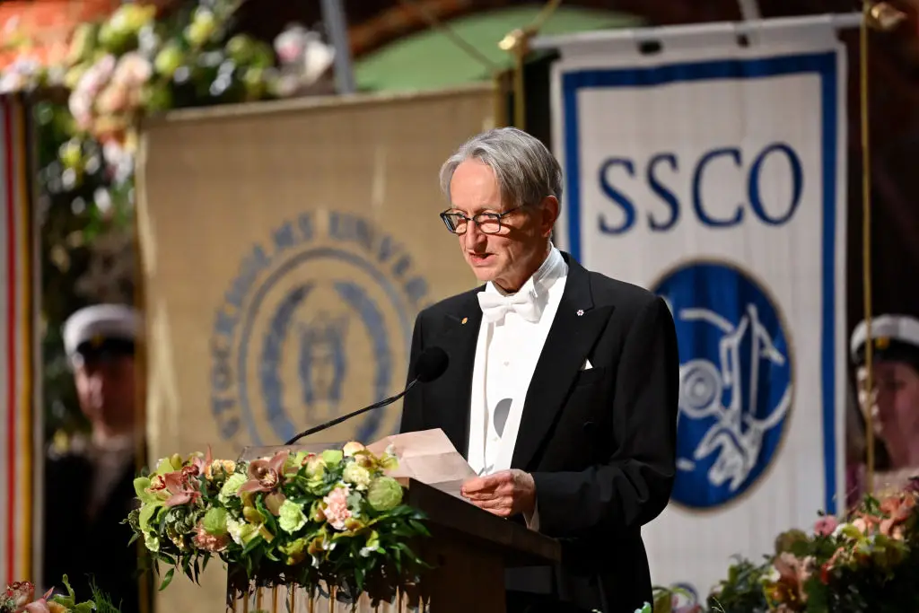 Hinton won a Nobel Prize in physics, and has repeatedly expressed his worries surrounding the future of AI (Jonathan Nackstrand/AFP via Getty Images)