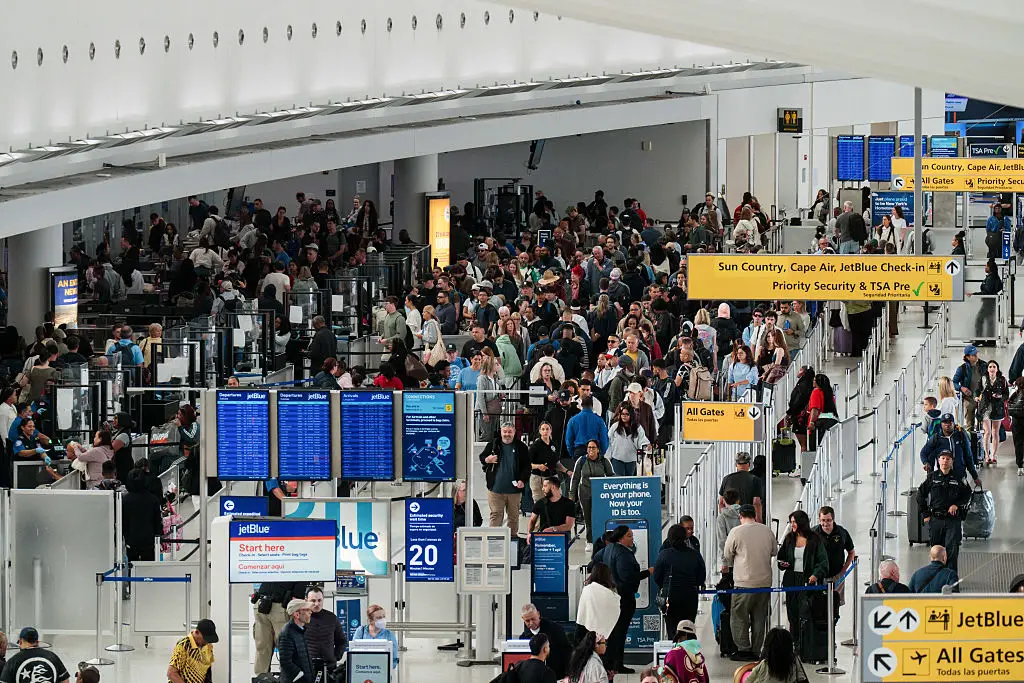 Some passengers entering the USA could be rerouted through airports like JFK (Bloomberg / Contributor / Getty)