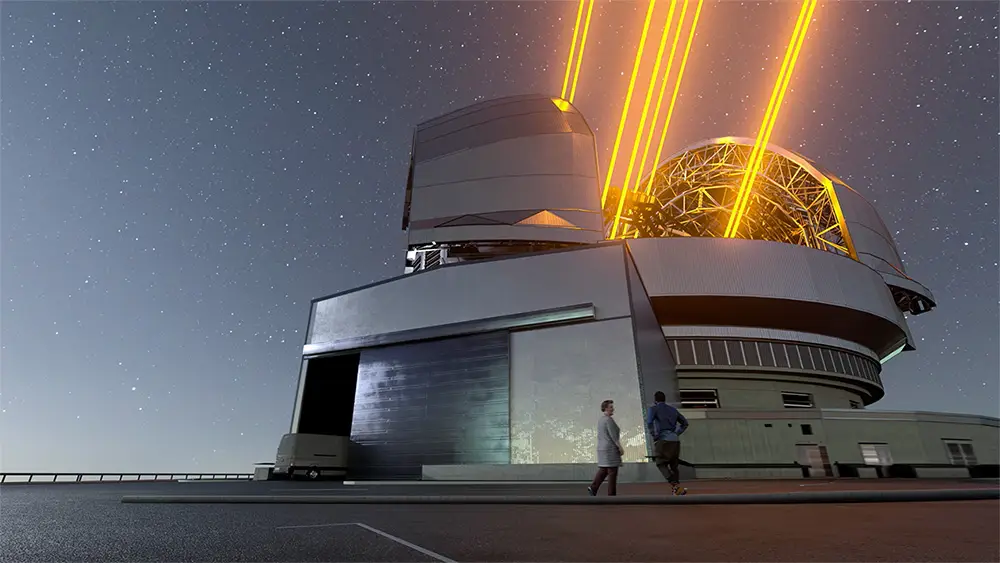 What the ELT could look like when it's finished (ESO)
