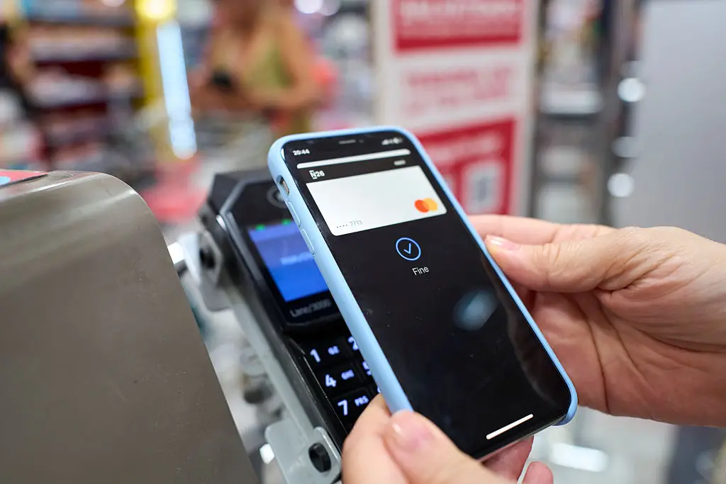 Apple Pay should now be far easier to use, letting you quickly switch between cards and showing vital information at checkout (Matteo Della Torre/NurPhoto via Getty Images)