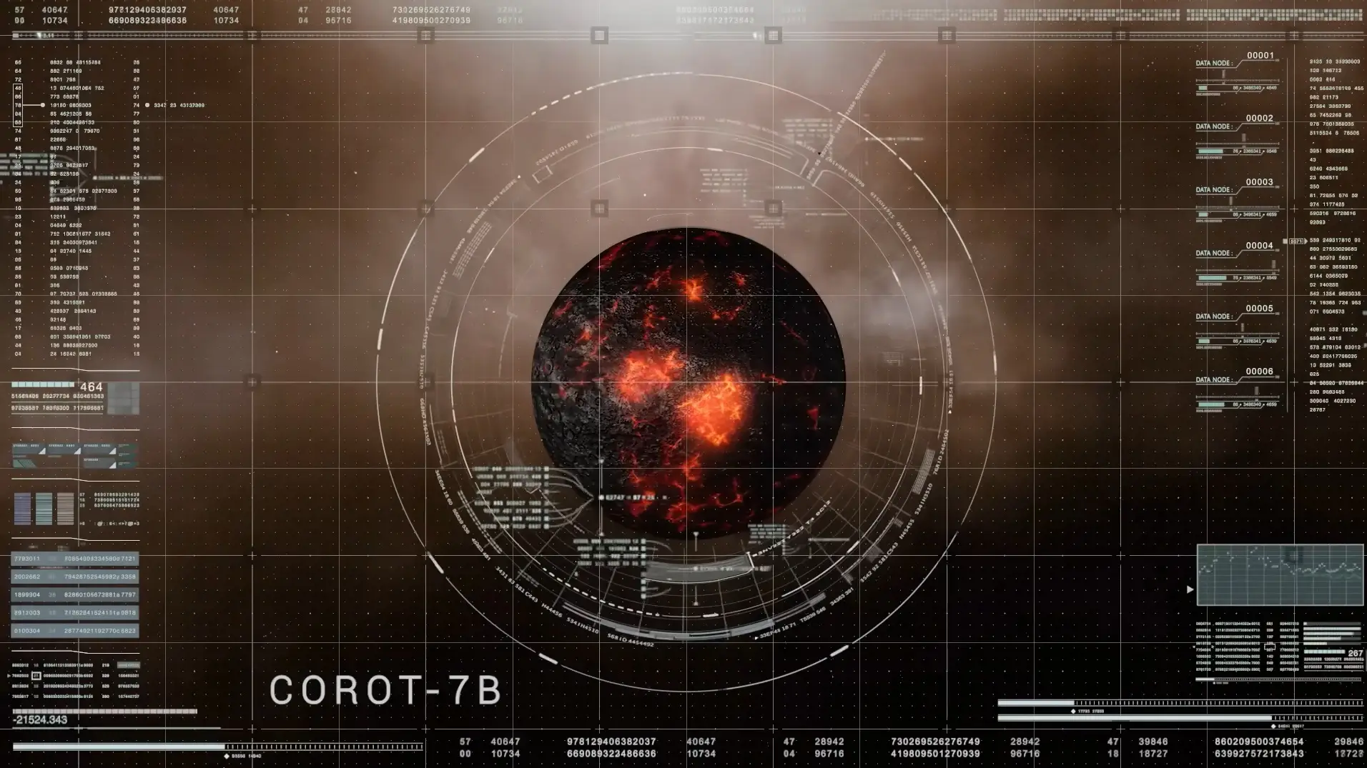 It constantly rains rocks on CoRoT-7b.