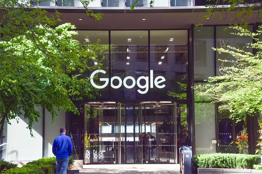 Google's stock price has dropped significantly after Cue's shock statement (Vuk Valcic/SOPA Images/LightRocket via Getty Images)