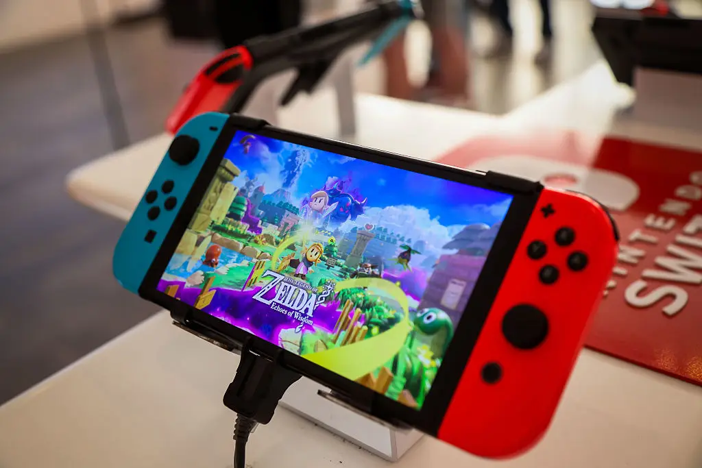 He was selling Nintendo Switch consoles modded to allow users to play pirated games (Michael Nagle/Bloomberg via Getty Images)