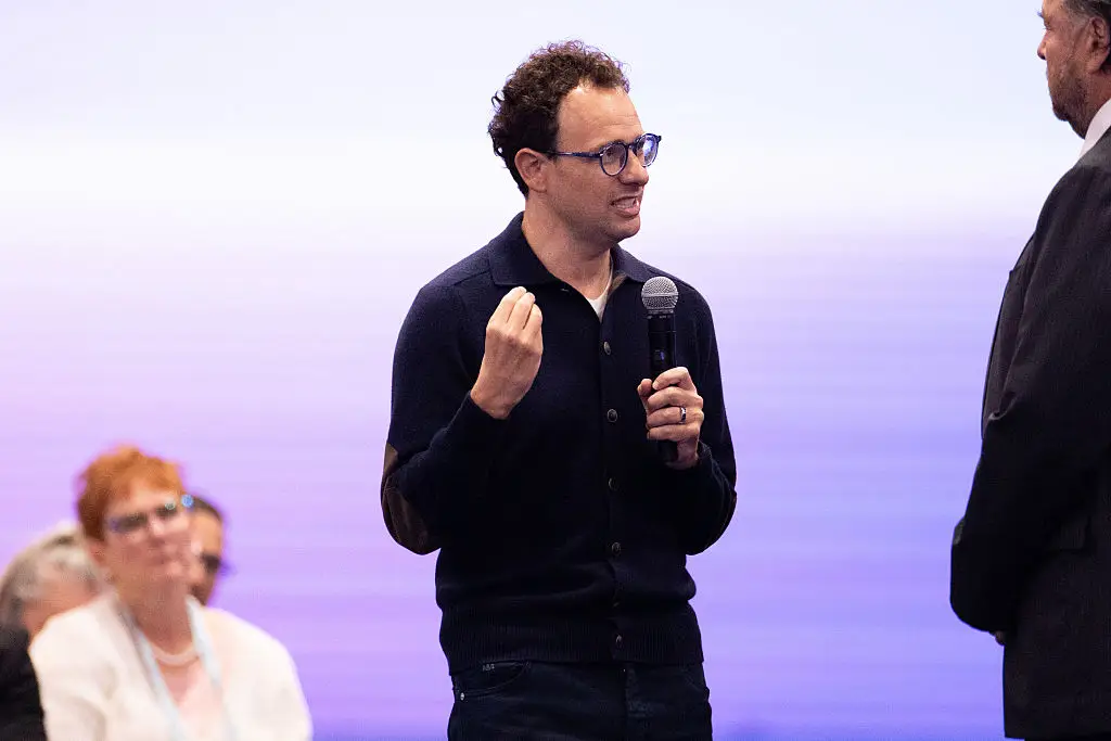 Anthropic CEO Dario Amodei has led the conversation over pressing AI threats, calling for government intervention (Benjamin Fanjoy/Getty Images)