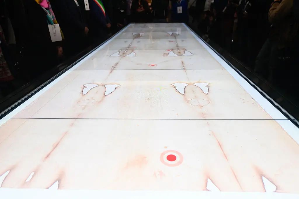 The virtual 'Holy Shroud' is in Turin, Italy (Stefano Guidi/Contributor/Getty)