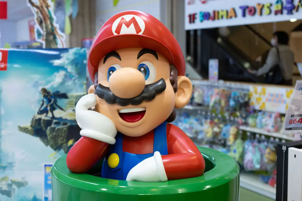 Nnintendo's mascot's iconic appearence has a surprising source (Getty Images / SOPA Images / Contributor)