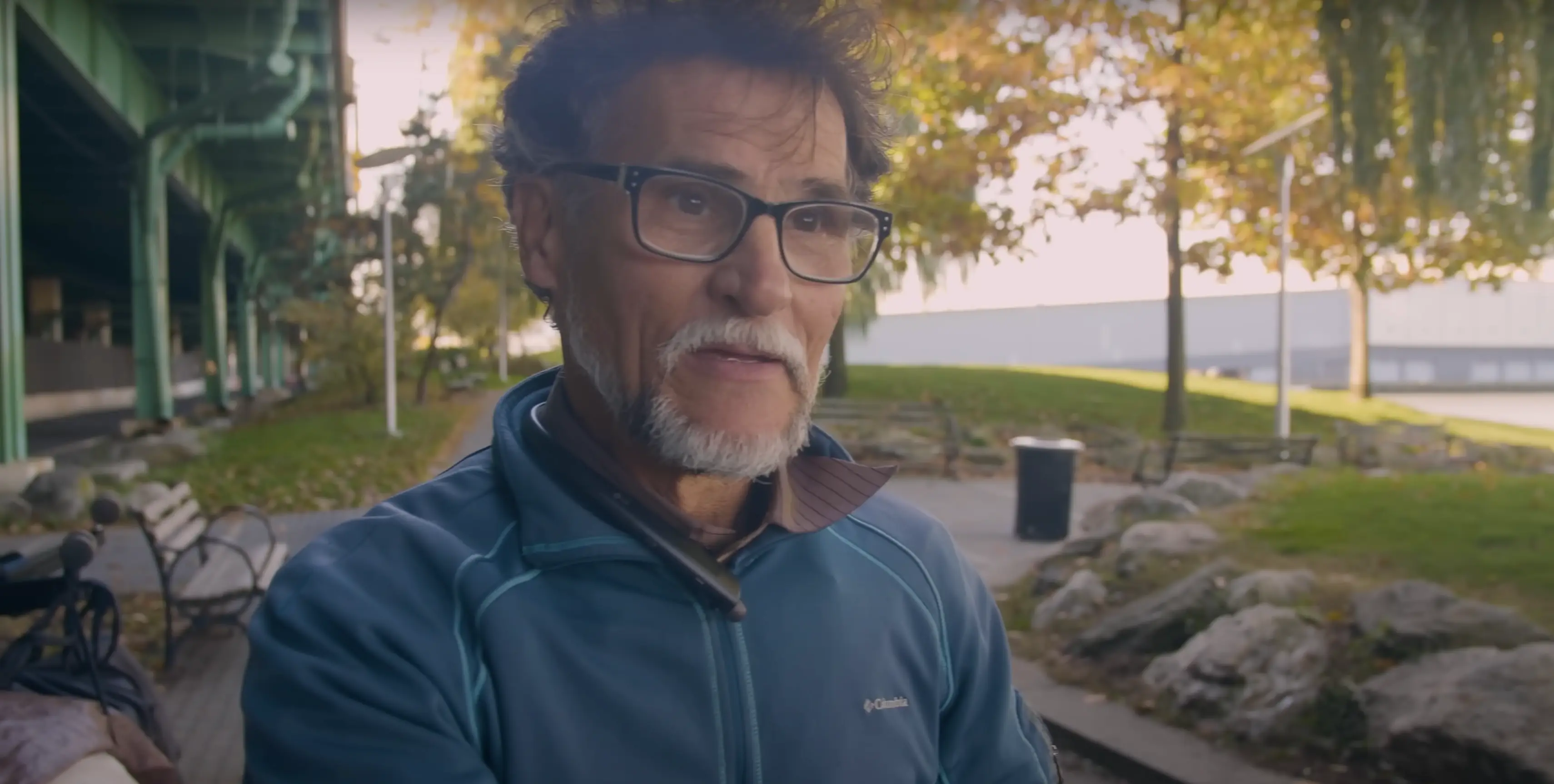 Carlos is living on the streets after being kicked out of his underground home (YouTube/@ErikKSwanson)