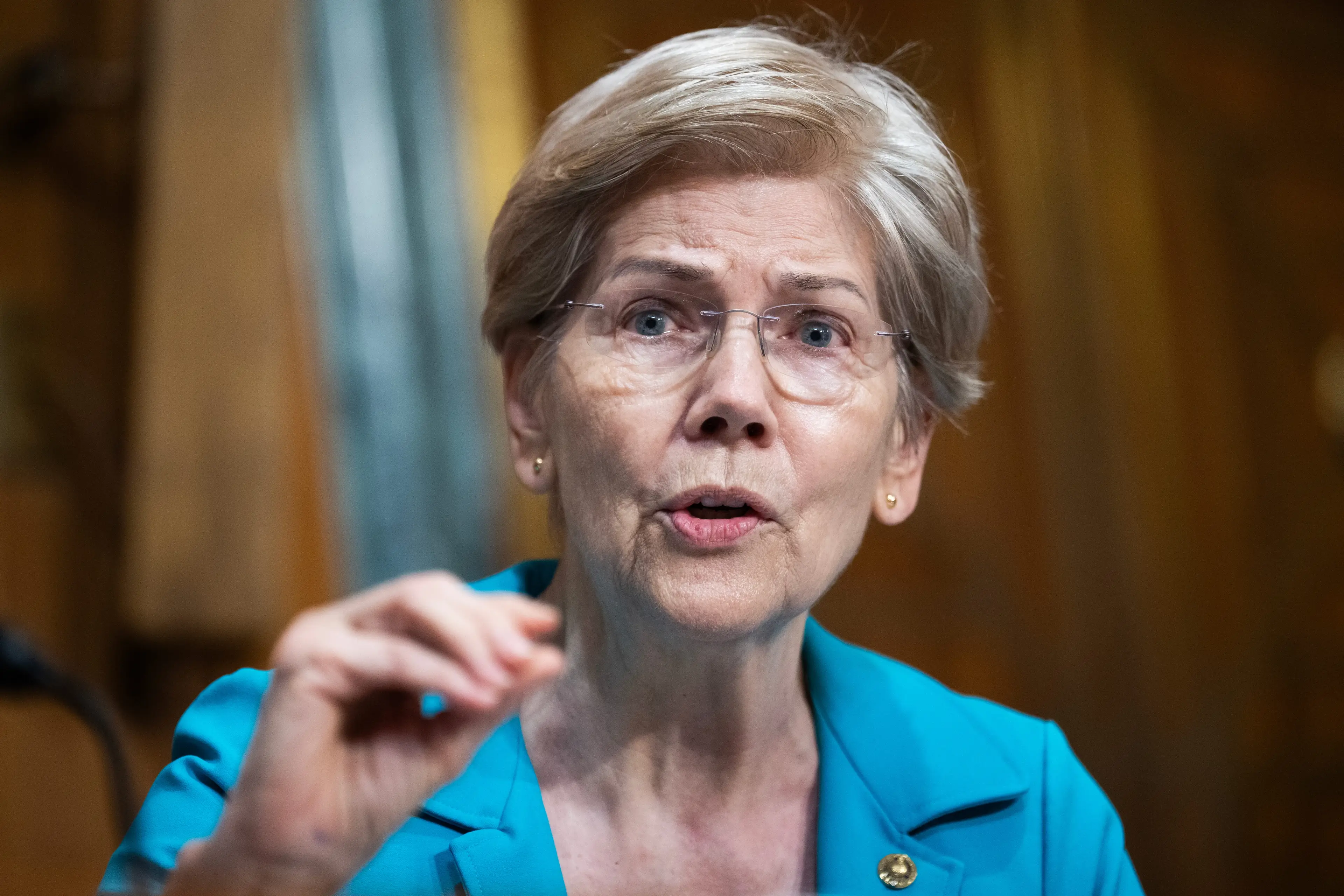 Elizabeth Warren has been a strong critic of X Money (Tom Williams / Contributor via Getty)