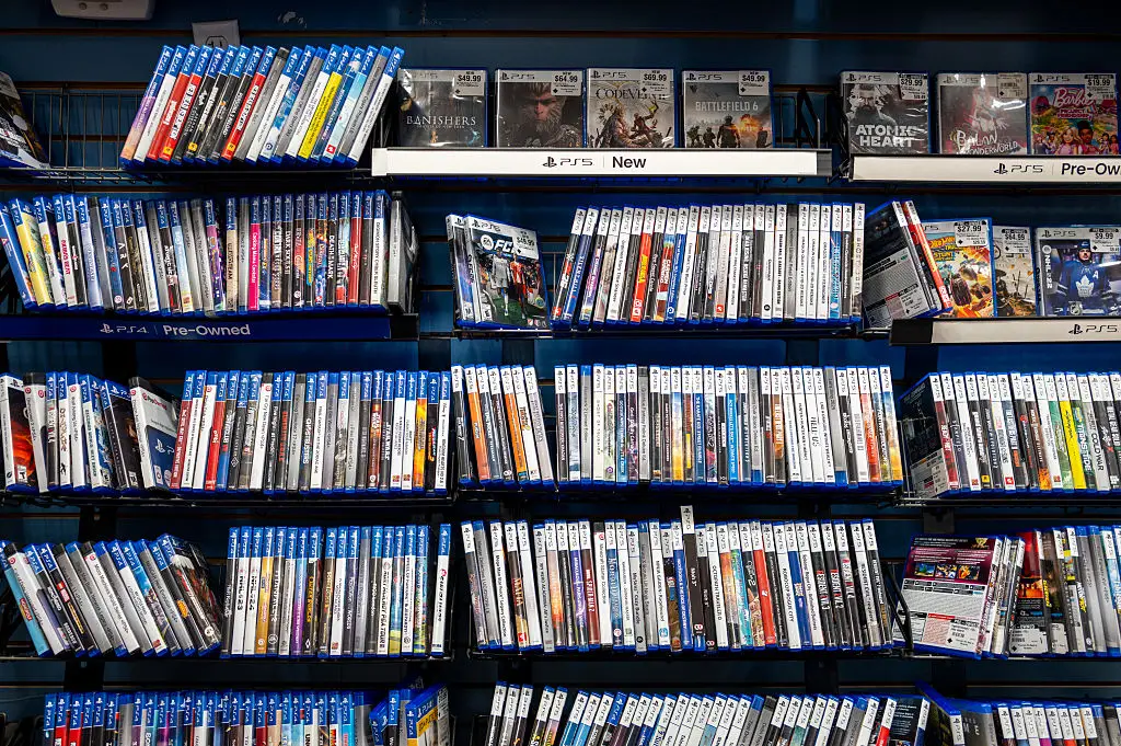 The second-hand game market could've boomed to $13.8 billion by 2034 (Brandon Bell / Staff / Getty)
