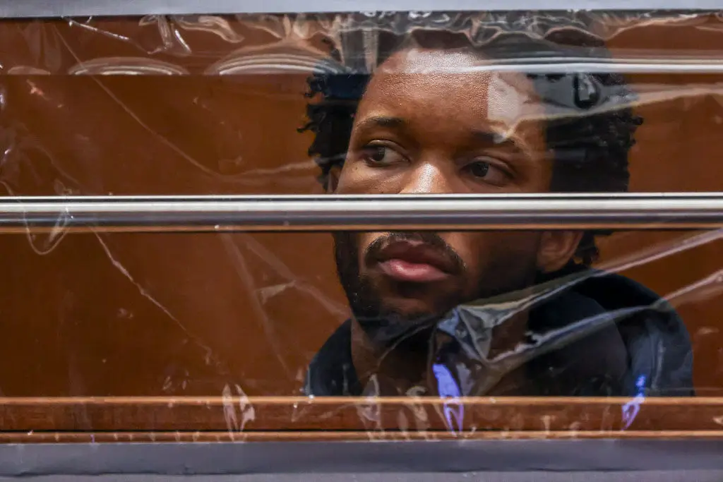 Burke has now been officially charged with the first-degree murder of Celeste Rivas Hernandez, although he has pleaded not guilty (Ted Soqui - Pool/Getty Images)