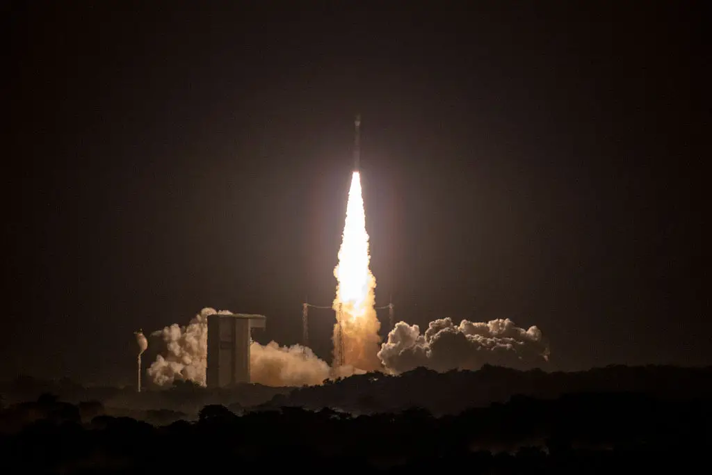 The new Smile mission was launched aboard a Vega-C rocket from French Guiana this week (RONAN LIETAR/AFP via Getty Images)