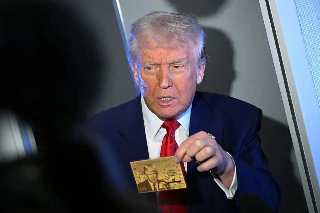 The President shared his plans for the Trump Card earlier in 2025 (MANDEL NGAN / Contributor / Getty)