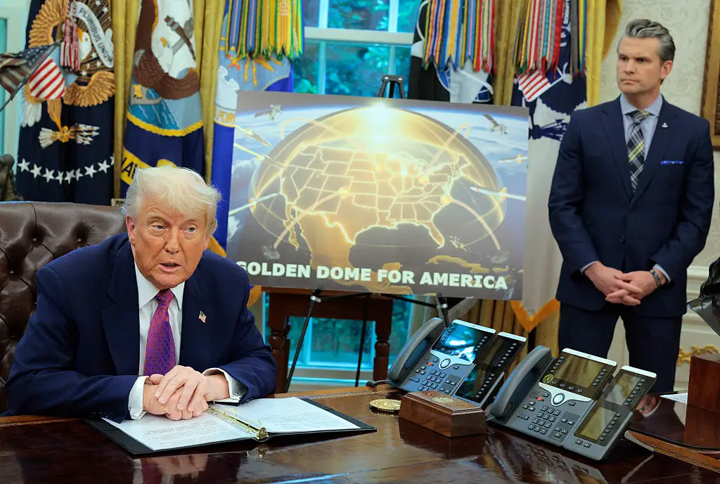 Trump signed an executive order directing Defense Secretary Pete Hegseth to push the plan forward. (Chip Somodevilla/Staff/Getty)