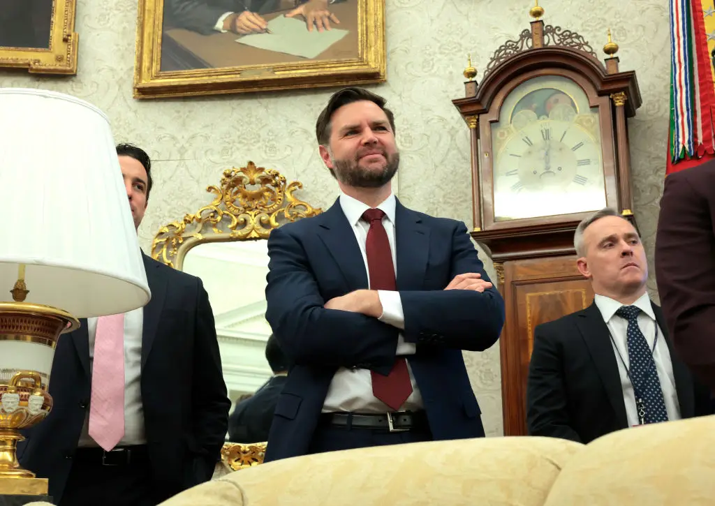 Vance is accused of not agreeing with the airstrike (Anna Moneymaker / Staff / Getty)