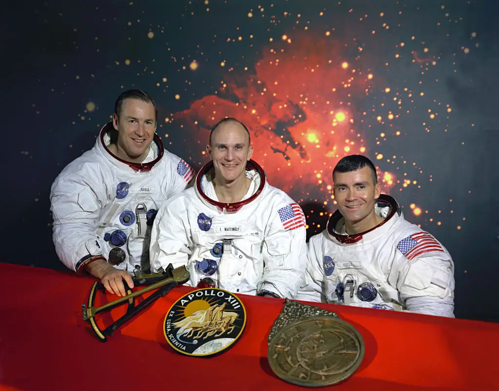 The crew's oxygen was leaking into space (Heritage Space/Heritage Images via Getty Images)