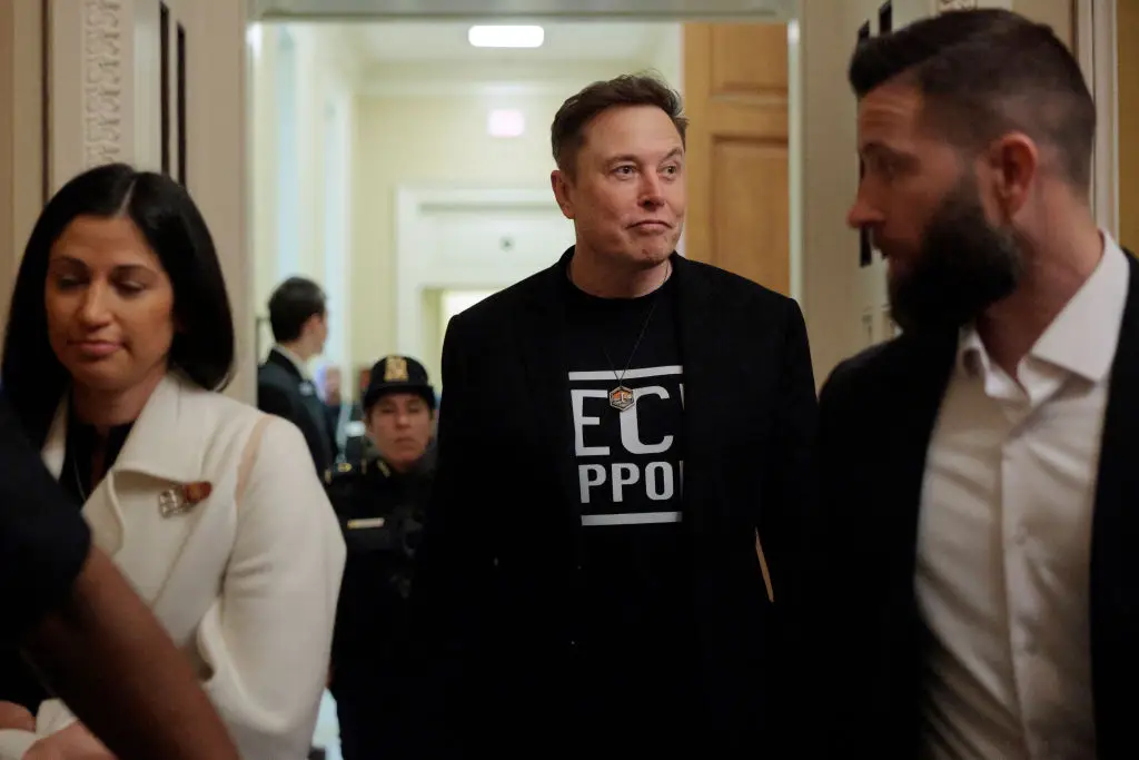 Musk continues to make some wild claims about government finances (Chip Somodevilla / Staff / Getty)