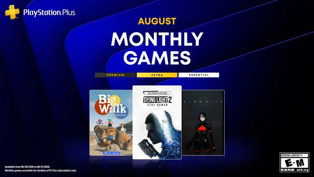 Sony is being praised for an impressive PS Plus lineup in August 2026 (Sony)