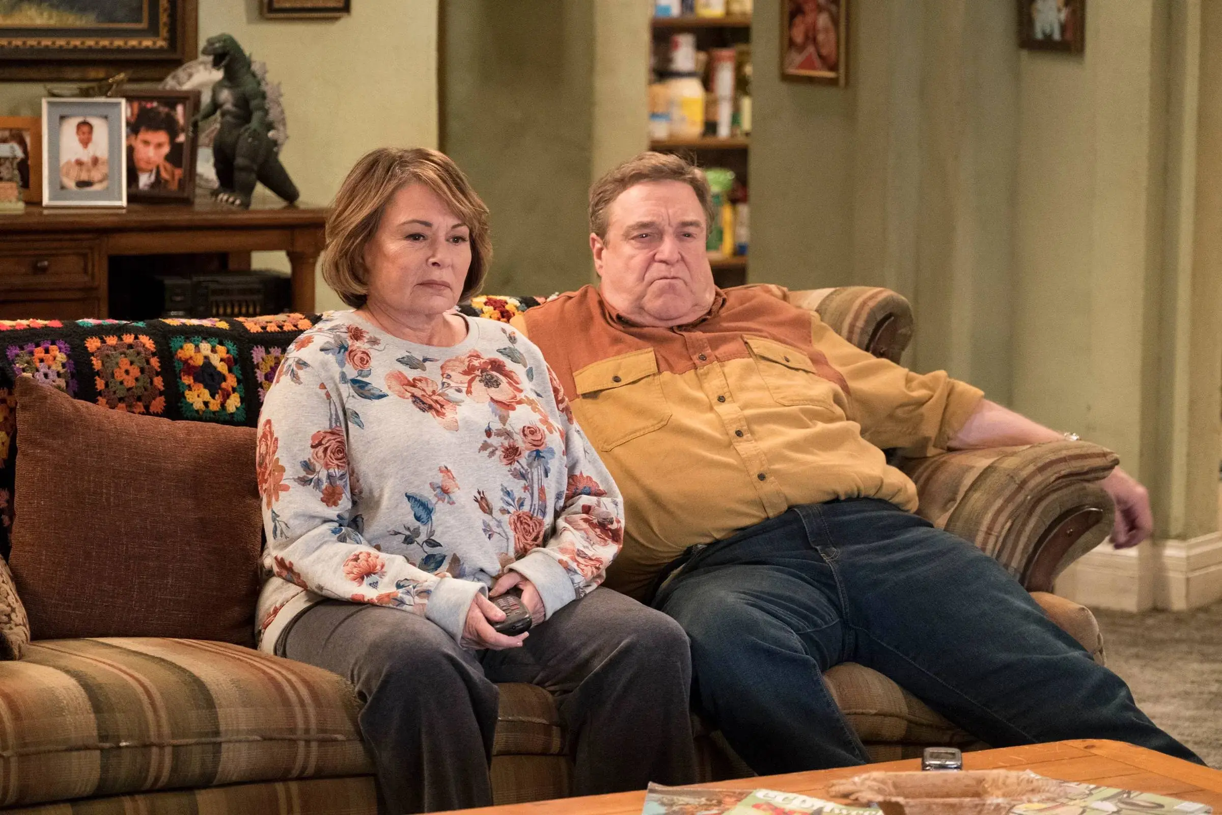 The Roseanne TV series was cancelled in 2018 (ABC)