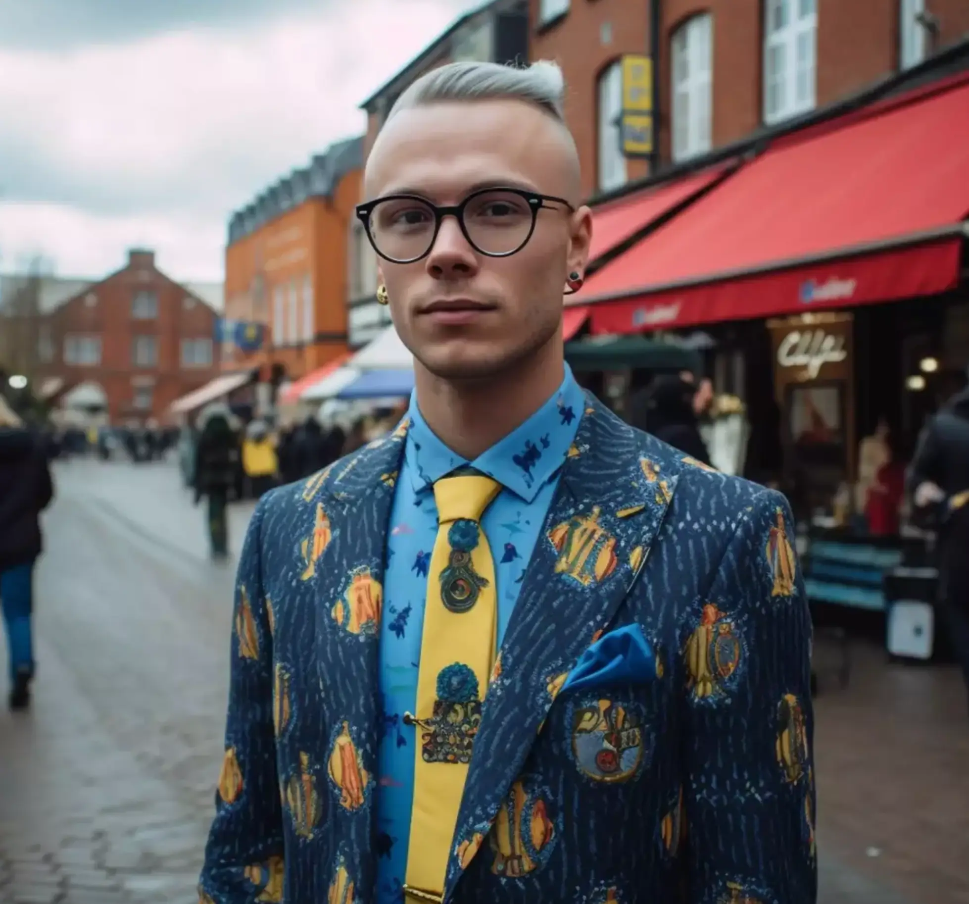 This is what the average person looks like in Sweden, apparently (r/midjourney/Reddit)