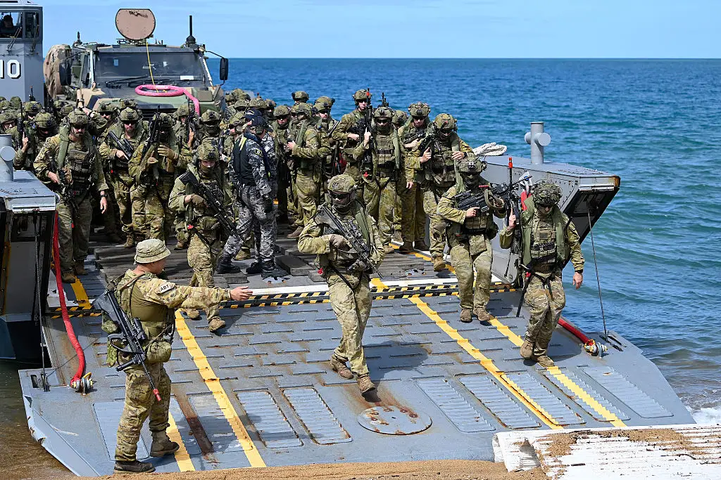 Australia is hosting 19 countries who are taking part in the military exercises (Ian Hitchcock/Getty Images)