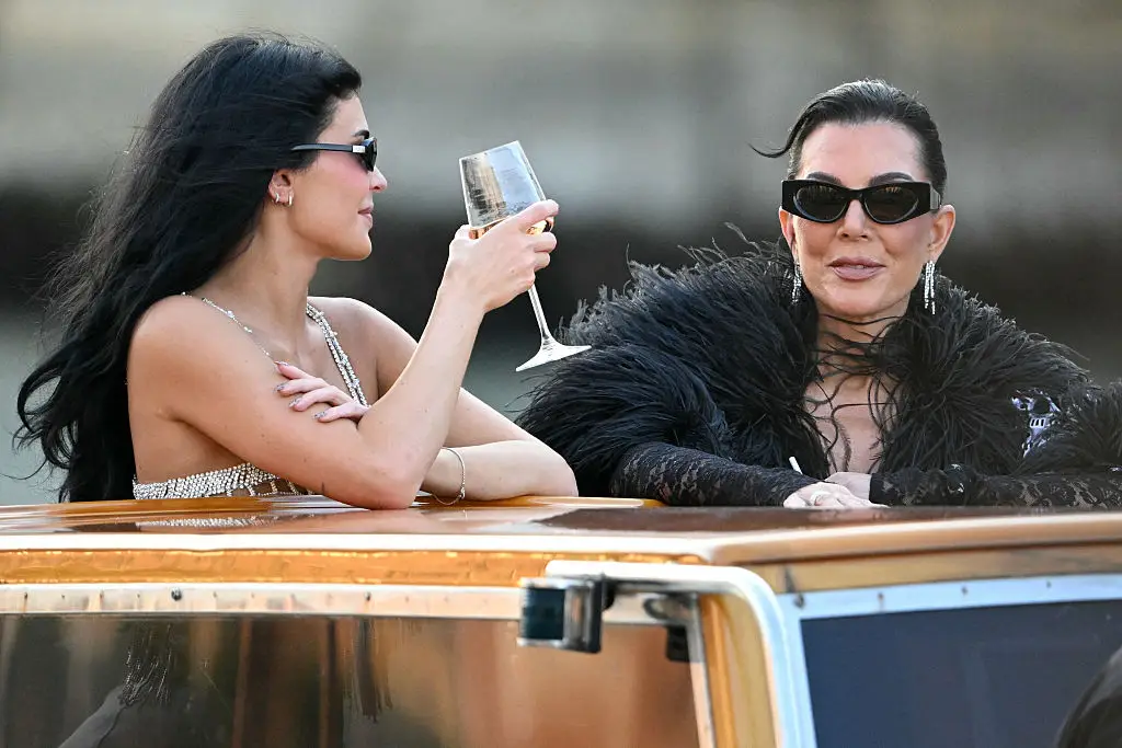 Kris Jenner's 70th birthday bash saw local police called out to Bezos' $165 million mansion (Stefano Rellandini/AFP via Getty Images)