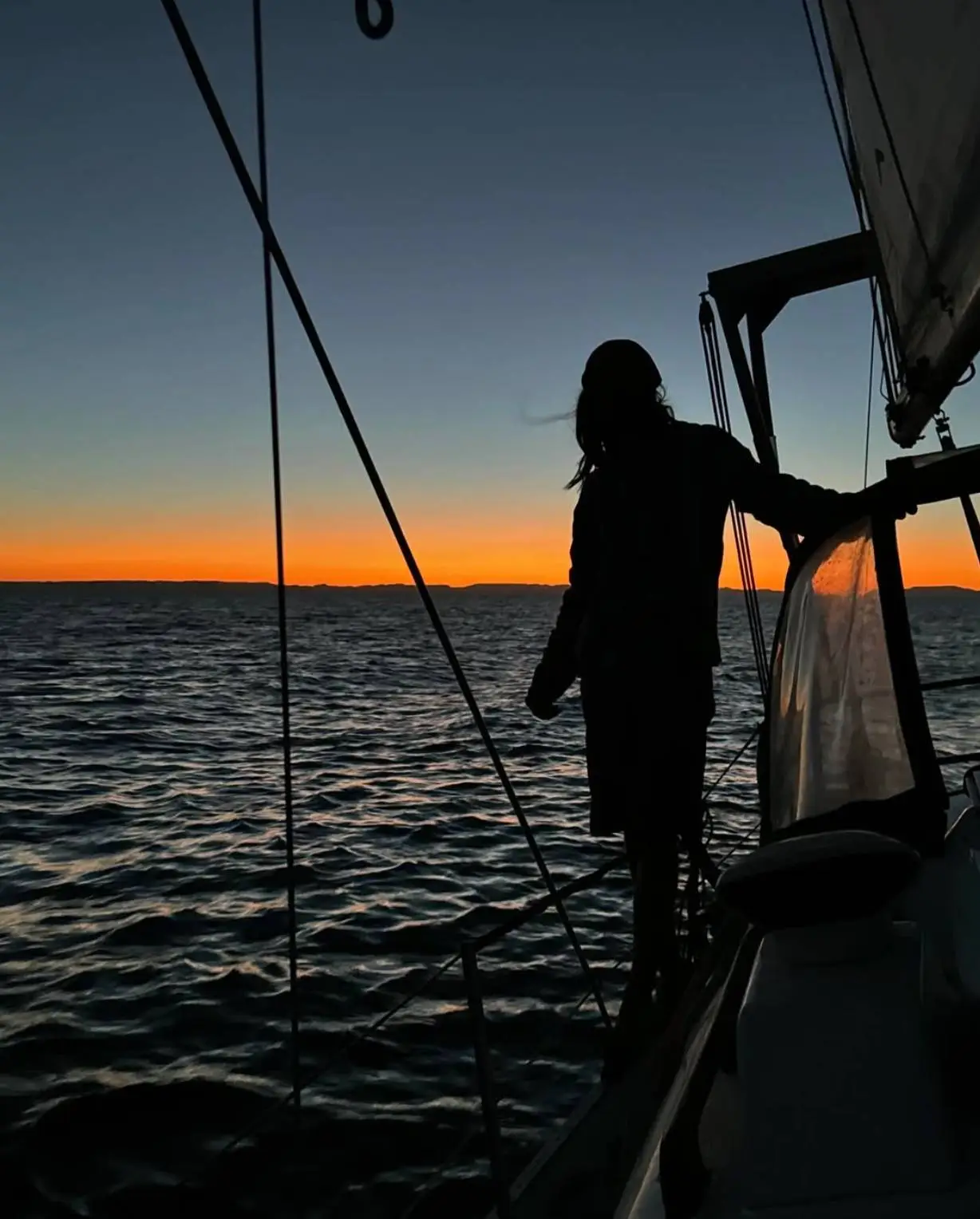 Sailing Songbird regularly shows just how alone he is at sea (Instagram / Sailing Sonbird)