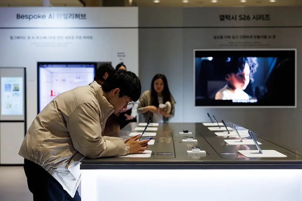 The family's fortune continues to boom as Samsung pivots to AI (Bloomberg / Contributor / Getty)