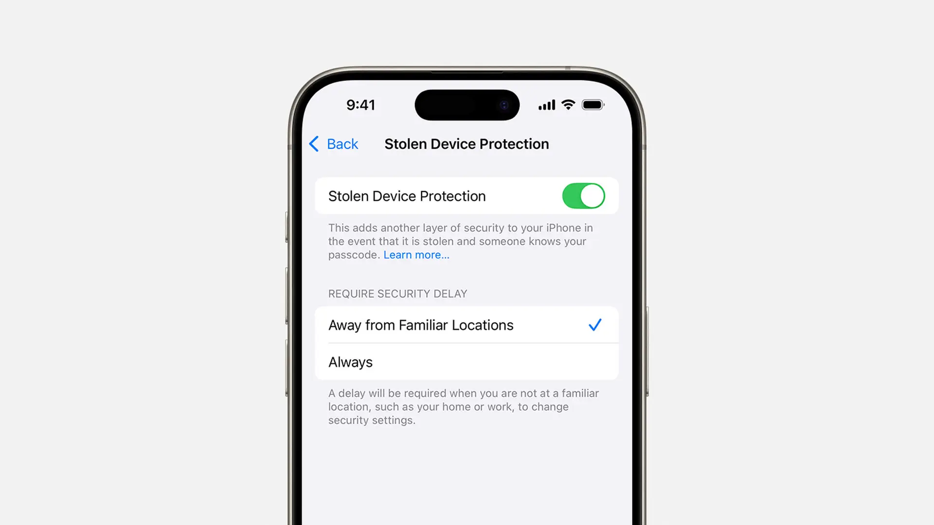 Better to be safe than sorry (Apple)