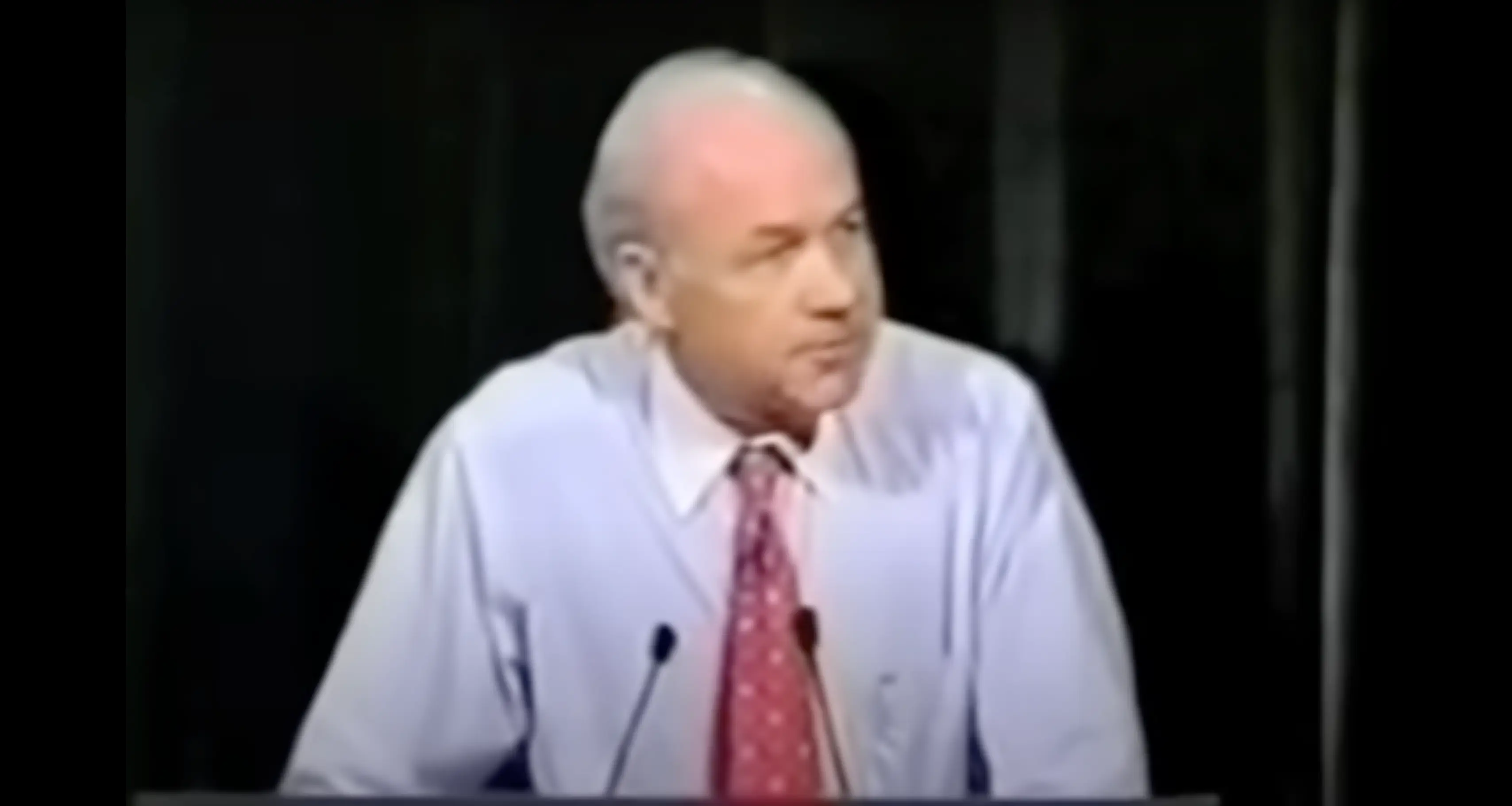 Ken Lay asked employees to buy up stock (YouTube/@gabel305)