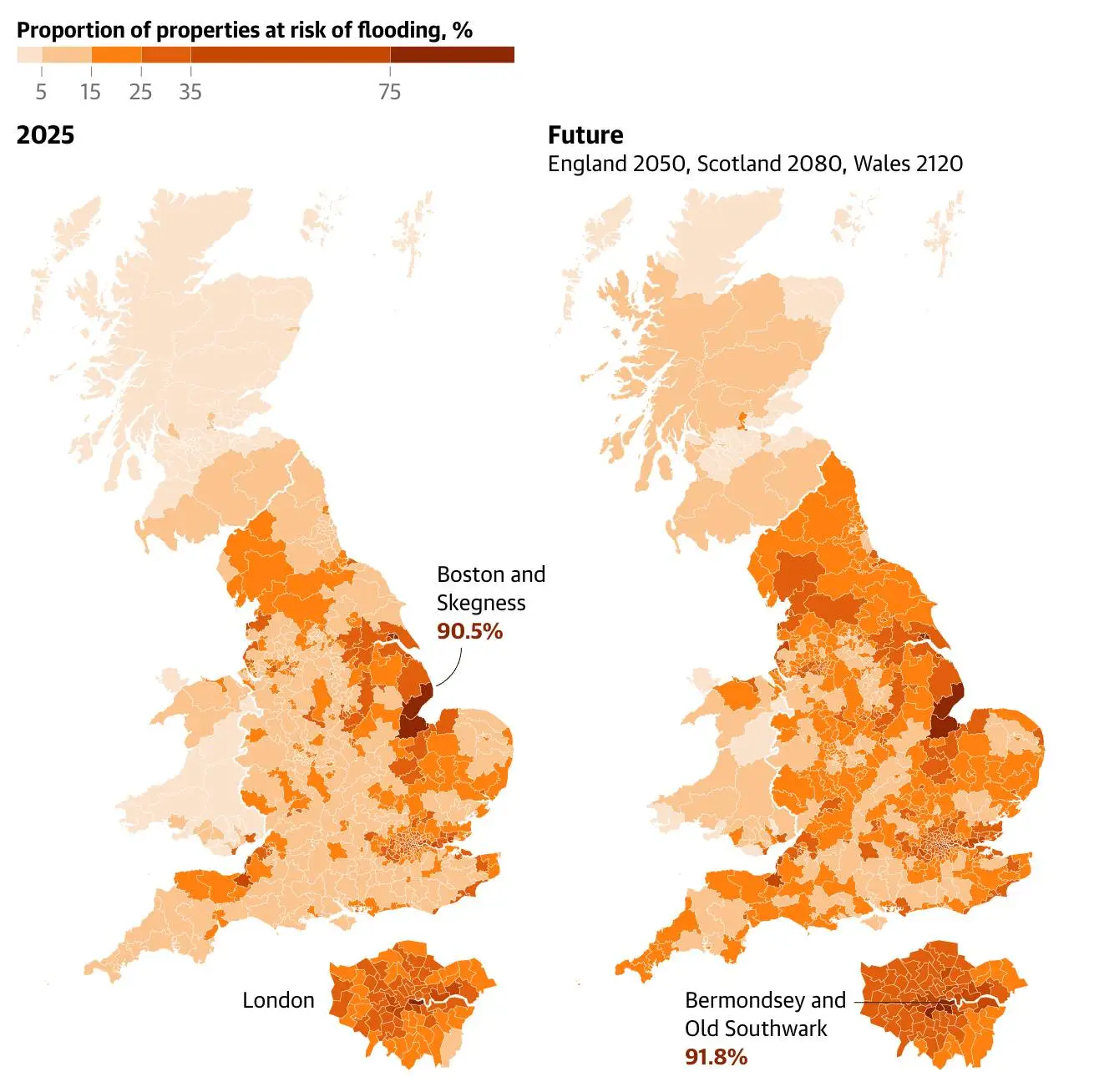 There are some grim statistics for the state of the UK's flooding (The Guardian)