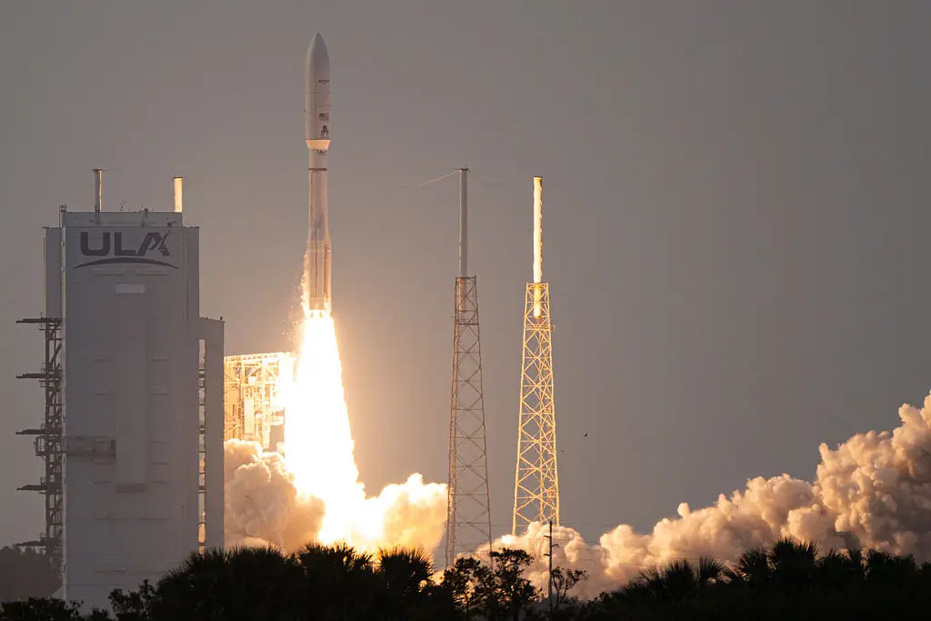 Amazon has launched its first Project Kuiper satellites (Miguel J. Rodriguez Carrillo / Stringer / Getty)