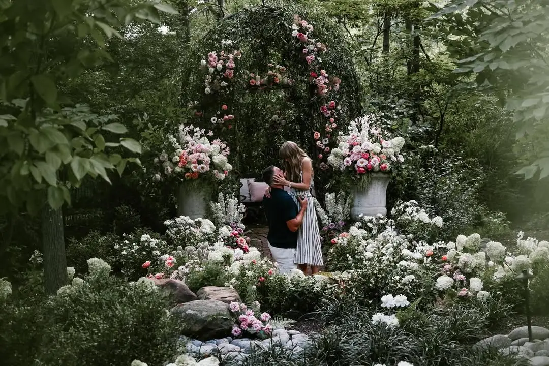 Travis Kelce reportedly proposed to Taylor Swift around two weeks ago in a garden at Lee’s Summit, Missouri (Instagram/@taylorswift)
