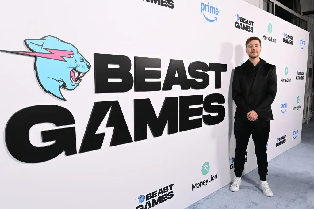 MrBeast now holds the world record for the most contestants on a game show (Jon Kopaloff / Stringer / Getty)