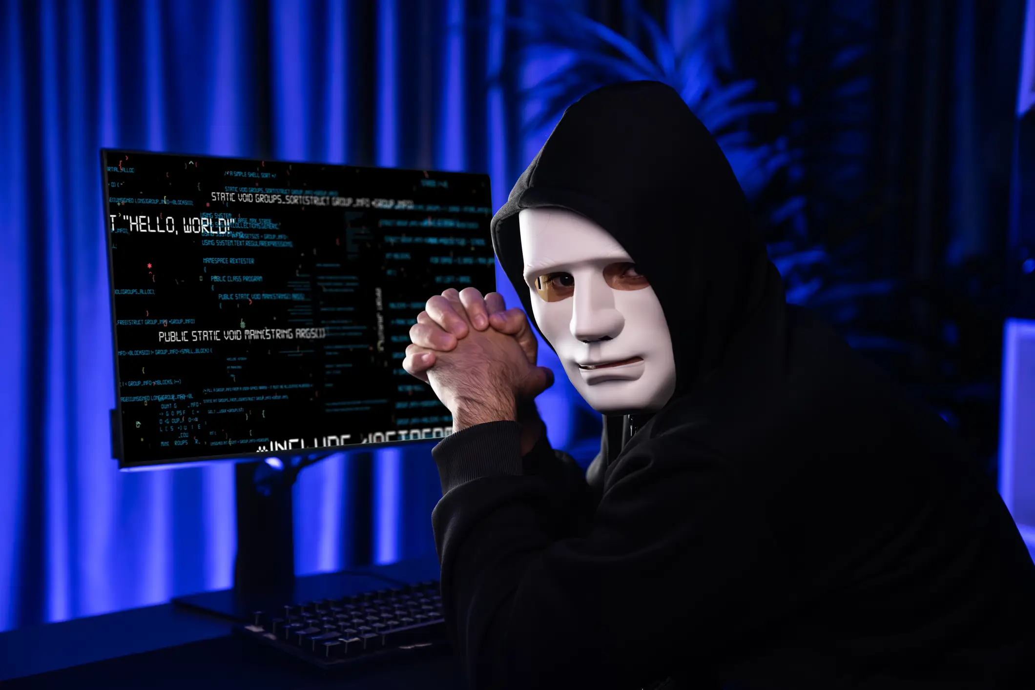 The former hacker was a member of the hackivist group known as Anonymous (NanoStockk/Getty Images)