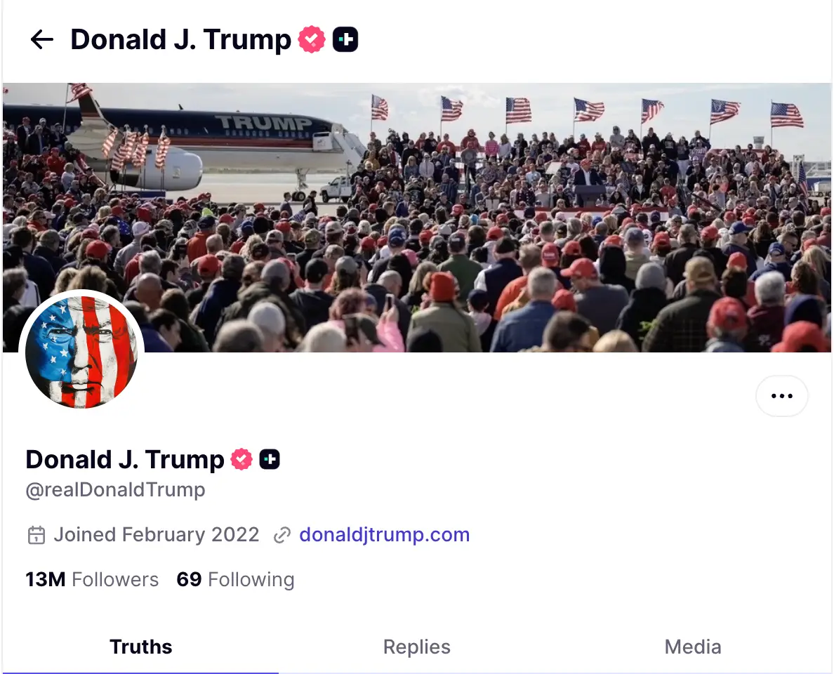 A subscription plan charges up to $100,000 a month for early access to Trump's posts (Truth Social)