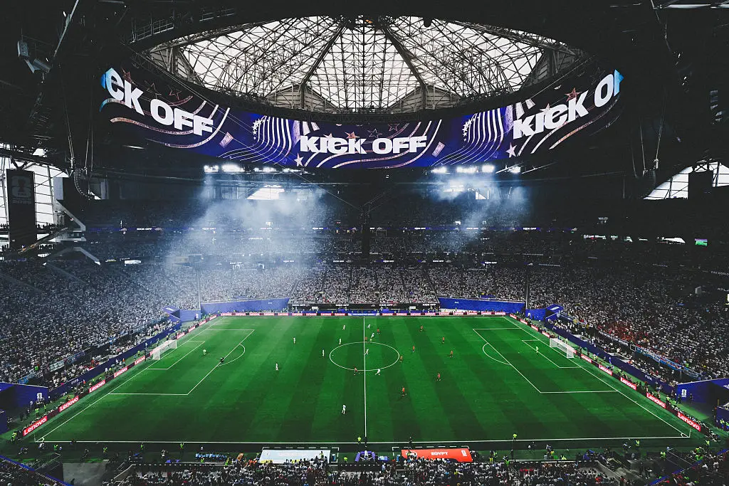 All eyes will be on the Atlanta Stadium on Wednesday, including AI-powered technology to spot incidents before they escalate (Maddie Meyer - FIFA/FIFA via Getty Images)